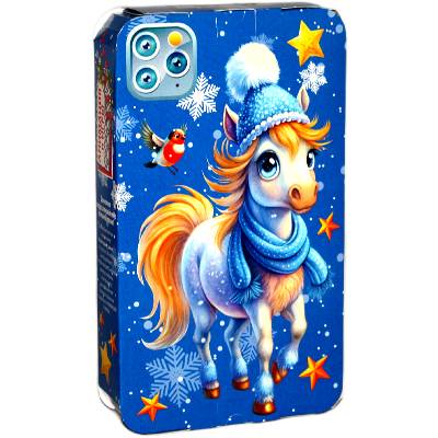 Детский подарок на Новый Год в картонной упаковке весом 300 грамм